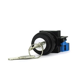 IDEC HW1K-21B10 Key Operated Selector Switch HW Series 60°-2 Notch φ22