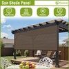 FLORALEAF 10' × 16' Pergola Shade Cover Universal Replacement Canopy