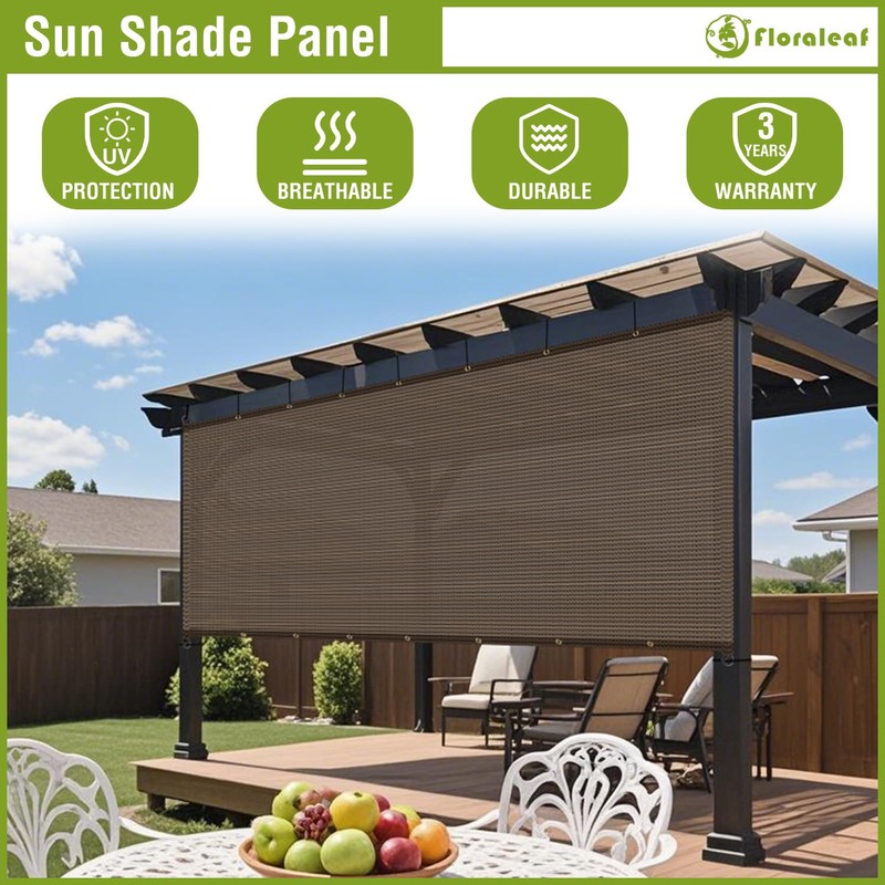 FLORALEAF 10' × 16' Pergola Shade Cover Universal Replacement Canopy
