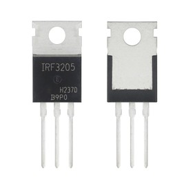 ALLECIN IRF3205 MOSFET Transistors 55V 110A IRF3205PBF N-Channel Power MOSFETS Transistor 55 Volt 110 Amp TO-220 (Pack of 10pcs)