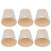 6PCS Modern Simple Chandelier Pendant Lamp Shade Cover Fabric Lampshade
