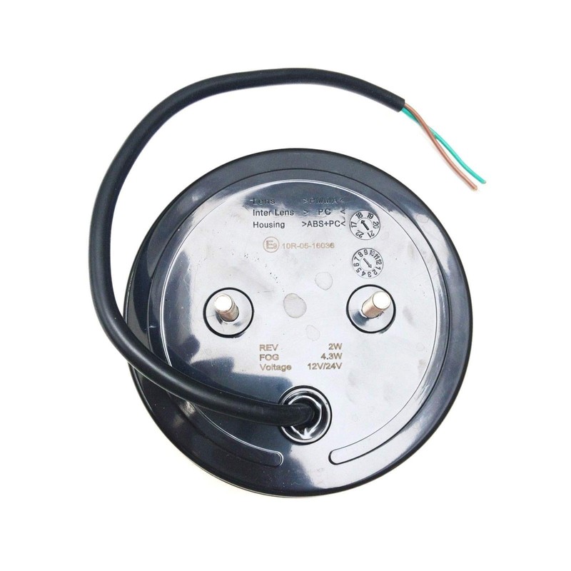 Matel Service LED Rear Light Round Diameter 122 with Rear