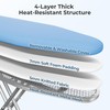 Yaheetech Foldable Ironing Board, Heavy Duty Iron Board with 9