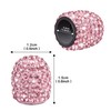 WINKA Valve Stem Caps 4 Pack Handmade Rhinestone Universal Car