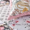 Etwel Queen Quilt Bedding Set Patchwork, Cotton Bedspread Coverlet Lightweight,