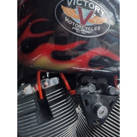 Ton's Performance 10mm Red Spark plug wires for 2002-2007 Victory motorcycles