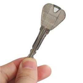 OUERMAMA Folding Key Through Bottle Magic Ring Penetration Gimmick Magic Props - Easy to Play for Adults