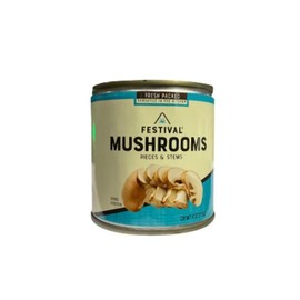 Mushrooms, Pieces & Stems, Fresh Pack 4 oz Cans (Pack of 12)