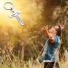 BAORIVER Cross Keychains Christian Jewelry - Bible Verse Isaiah 41:10