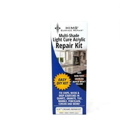 Cream Tones Upgraded, Quartz Countertop Repair Kit, Granite Repair Kit, Chip Repair for Quartz, Granite, Marble, Corian, Porcelain, Acrylic, Edge Chips and More, by HIMG Surface Repair