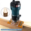 Wood Router Slotting Bracket 5 To 56mm Adjustable Base Trimmer