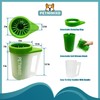 PETMIMIXD Paw Cleaner with Handle for Dogs (with 2 Absorbent