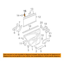 VW Original Hook Black - 3C9861337 1QB