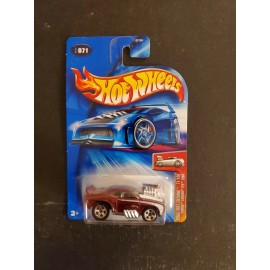 Hot Wheels 2004 Hot Wheels First Editions 71/100, Tooned Camaro Z28 1969, Dark Red,Col. #71