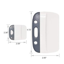 2 PC Scraper Craft Vinyl Weeding Tools,XL Scraper,Vinyl Weeder Basic Tool,Grey