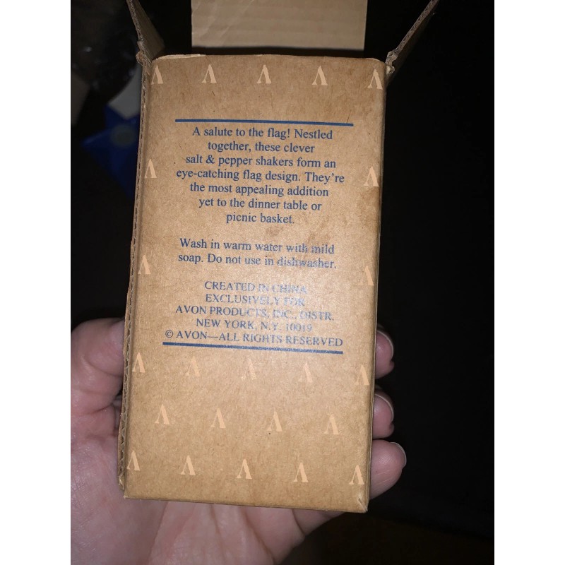 Avon Star Spangled Serveware Collection-Sal
