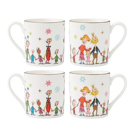 Lenox 895054 Merry Grinchmas 4-Piece Mug Set, 2.87