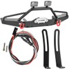 Metal Front Bumper with LED Light Accessory Fits for Axial