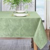 Softalker Spring Table Cloth Jacquard Rectangle Tablecloth Waterproof Spillproof Table