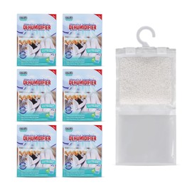 ASAB Wardrobe Dehumidifier Bag | Hanging Damp Trap Sachets | Mildew Mould Moisture Absorber | Prevents Condensation Bad Odours | Used For Moisture Trap In Home Bedroom Wardrobe