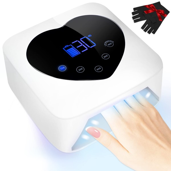 ANBEISTEE UV LED Lámpara de Uñas, Lámpara de Uñas Recargable