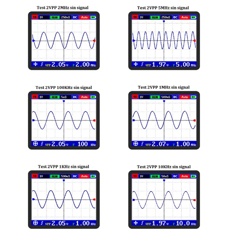 Digital Oscilloscope Handheld 2.4inch LCD Display Screen DSO FNIRSI PRO