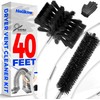 Holikme 40 Feet Dryer Vent Cleaner Kit, Flexible Lint Brush