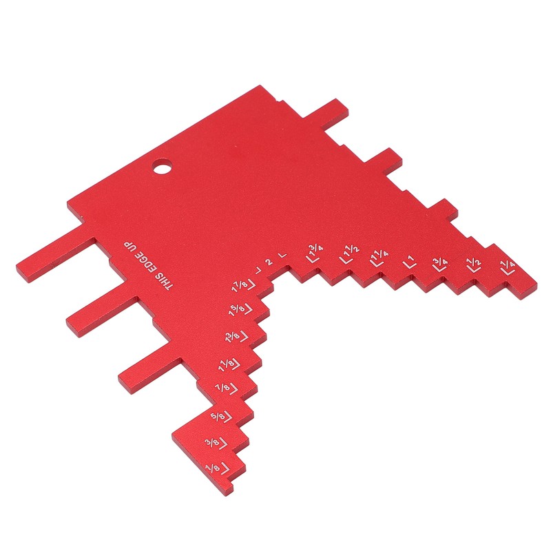Step Depth Gauge 2 in 1 Aluminum Alloy Accurate Laser