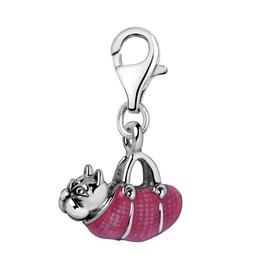 Quiges Silver-Plated Animal Charm Pendants with Lobster Clasps for Bracelets, Silver Plated, 174
