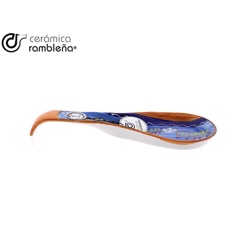Ceramic Rambel Spoon Holder Spoon Holder Ceramic Spoon Model 02