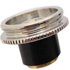 Universal Faucet Adapter, Will Attach an Aerator to an Unthreaded Faucet