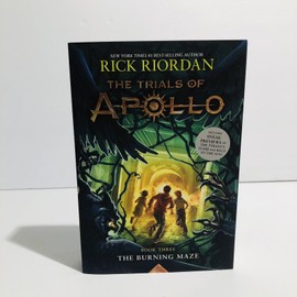 Unbranded The Burning Maze - Trials of Apollo Book Three Paperback By Rick Riordan New