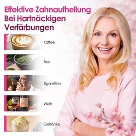 KAIOWPEIC 28 Stück Zahnaufhellungsstreifen, Zahnbleaching Set, Whitening Strips Zahnaufhellung, Schonend Zähn Aufhellung,Teeth Whitening Strips Effektive Fleckentfernung