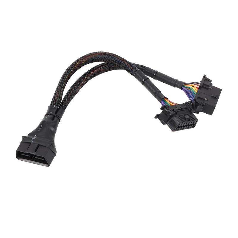 1 to 2 OBD Adapter Splitter Y Cable Extension Cord
