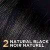 L'Oreal Paris Superior Preference Permanent Hair Color, 2 Natural Black,