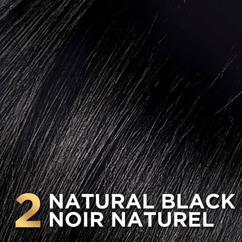 L'Oreal Paris Superior Preference Permanent Hair Color, 2 Natural Black,