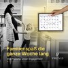 Previs Whiteboard Monthly Planner Magnetic A4 - Magnetic Calendar Fridge