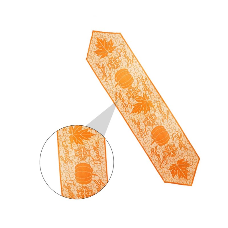 GRIRIW Thanksgiving Harvest Tablecloth Pumpkin Vine Design for Festive Dining