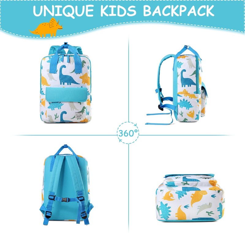 VASCHY Girls' Daypack Backpacks, Light Blue
