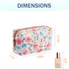 lllyan Large Quilted Cotton Makeup Bag for Women - Little