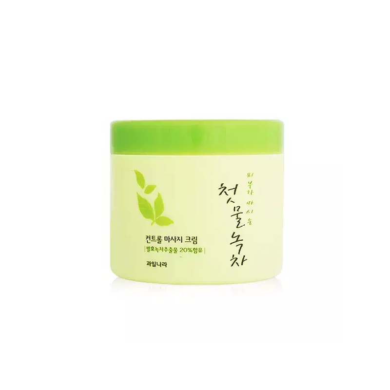 Fruit Land 과일나라 첫물녹차 컨트롤 마사지크림 300g Fruit Country First