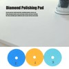 3Pcs Diamond Polishing Pad 4in Grinding Tool Set Kit for
