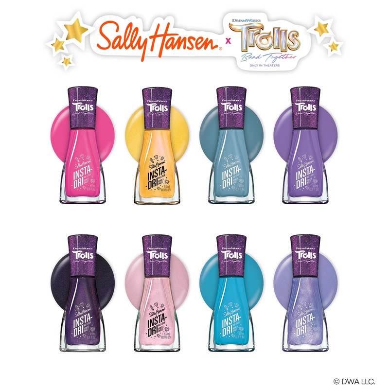 Sally Hansen Insta-Dri x Trolls Nail Polish Collection - Mount