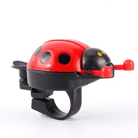 Children's Bicycle Bell, Ladybird, Ladybird, Children's Ladybird Bell, Bicycle Handlebar Ladybug Bell Ring for Mountain Bike