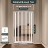 Amibud 51'' Extra Tall Cat Gate Barrier for Doorways Hallways,