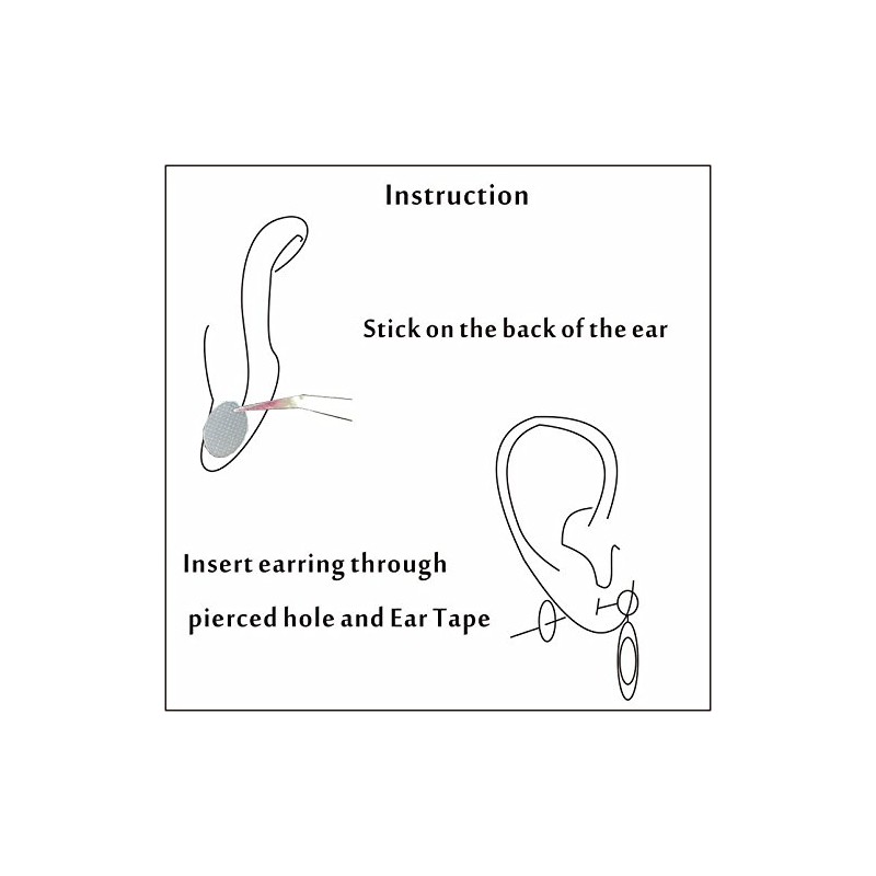 Ear Lobe Brace Sticker Patches Invisible lift – Perfect for