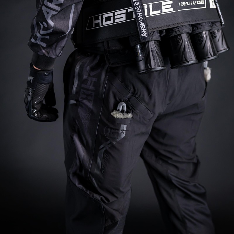 HK Army Proline Paintball Pants with Op-Link Harness Attachment (Midnight,