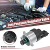 X AUTOHAUX Fuel Pressure Regulator Valve Black Silver Tone Fit