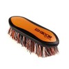 Shires 1484 Ezi-Groom Small Grip Dandy Brush Orange