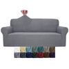 JIVINER High Stretch Couch Covers for 3 Cushion Couch 1-Piece